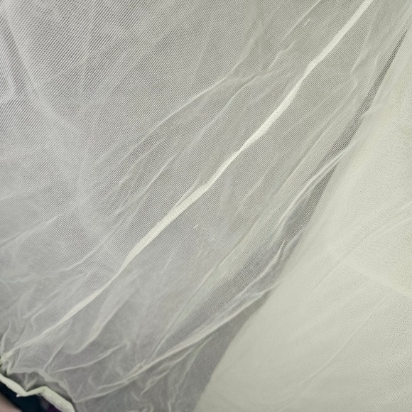 Vintage Mint Green Sheer Babydoll Nightgown Ruffle Lace - Picture 8 of 9